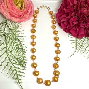 NEW⚜️Clementine Pearl Freshwater Beaded Necklace